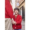 Trudi Organic Cardigan, Really Red - Cardigans - 2