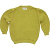 Organic Cotton Sweater, Golden Yellow - Sweaters - 1 - thumbnail