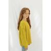 Organic Cotton Sweater, Golden Yellow - Sweaters - 2 - thumbnail