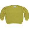 Women's Cotton Sweater, Golden Yellow - Sweaters - 1 - thumbnail