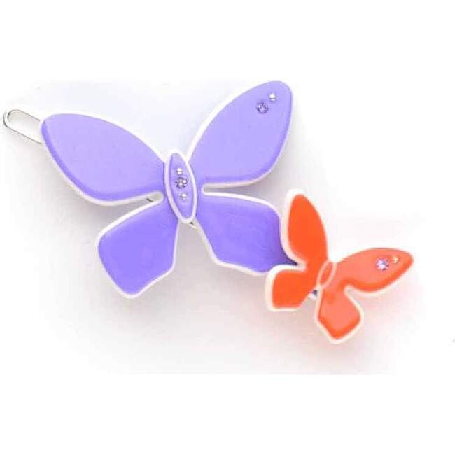 Acrylic Butterfly Clip, Lavender