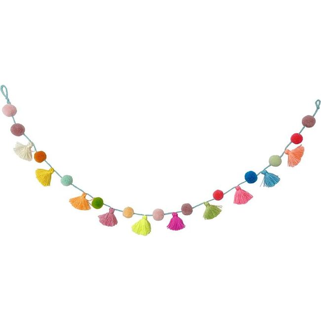 Little Tassel Garland, Multicolour