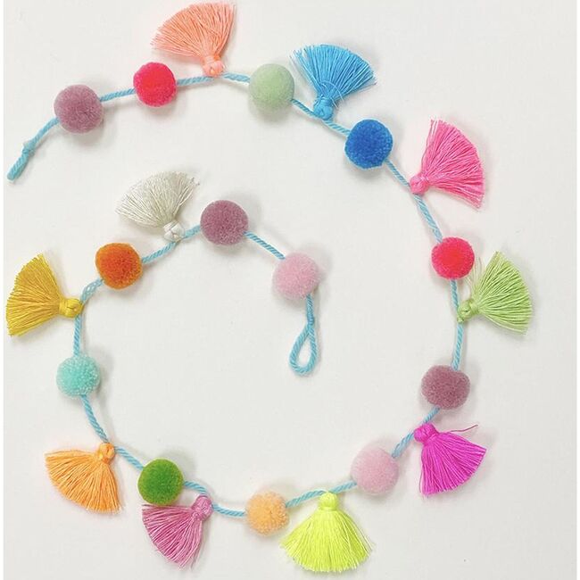 Little Tassel Garland, Multicolour