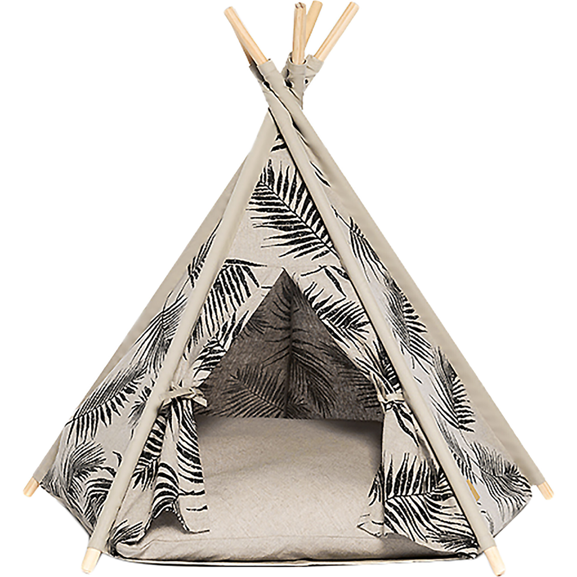 Pet Tent, Leaf Natural - Pet Beds - 1