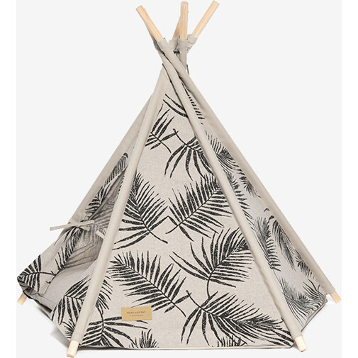 Pet Tent, Leaf Natural - Pet Beds - 3