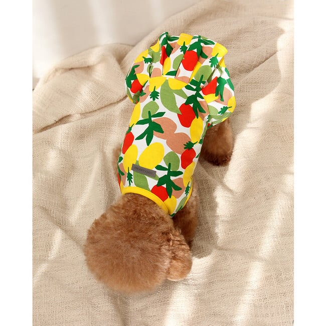 Lemon Dog Dress, Multi