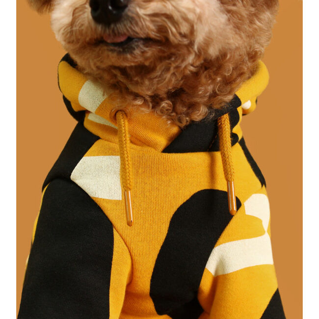 Co Mustard Dog Hoodie - Dog Clothes - 4