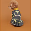 Check Dog Dress, Mustard - Dog Clothes - 2