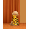 Animal Print Dog Hoodie, Yellow - Dog Clothes - 3
