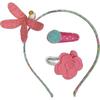 Dragonfly & Hb Hair Clip Set Coral, Multi - Hair Accessories - 1 - thumbnail