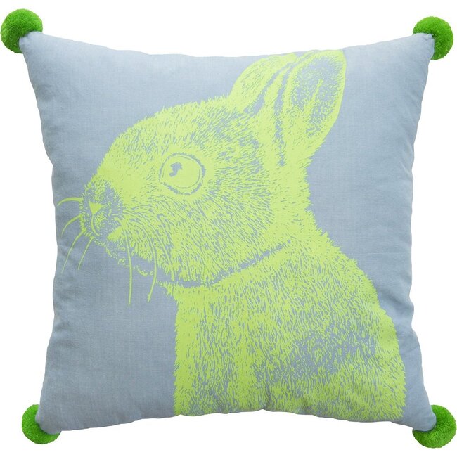 Bunny Pillow Blu, Multi - Pillows - 1