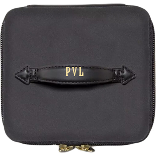 Monogrammable Mini See-All Vanity Case, Derby Black - Bags - 2