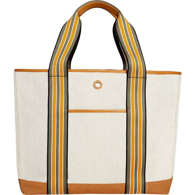 Monogrammable Cabana Tote, Shandy - Paravel Bags & Luggage | Maisonette