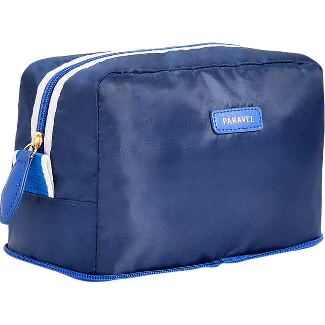 Monogrammable Fold-Up Wash Kit, Scuba Navy - Bags - 3
