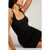 Women's Whipped Slip Dress, Black - Dresses - 4