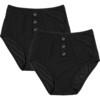 Women's Whipped High Brief Rise 2 Pack, Black - Underwear - 1 - thumbnail