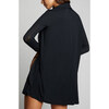 Women's Whipped Wrap Cardigan, Black - Cardigans - 3