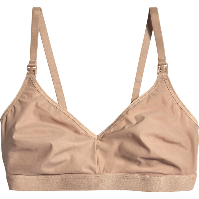 Women's Silky Nursing Bra 3 Pack, Black, Buff & Slate - Nursing Bra - 7