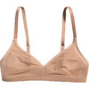 Women's Sieve Non-Wire Bra 2 Pack, Black & Buff - Bras - 6