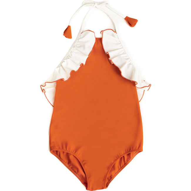 Linda One Piece Cinnamon/Ivory - One Pieces - 1