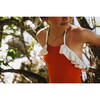 Linda One Piece Cinnamon/Ivory - One Pieces - 6