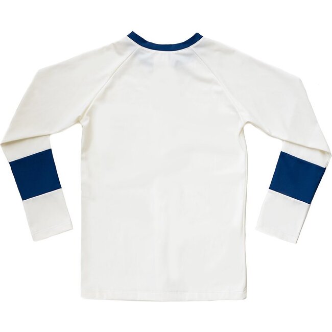 Oscar Rashgaurd, Ivory/Night Blue