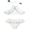 Leila Bikini, Ivory/Teal - Two Pieces - 1 - thumbnail