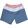 Harry Swimshorts, Pink/Light Blue - Swim Trunks - 1 - thumbnail