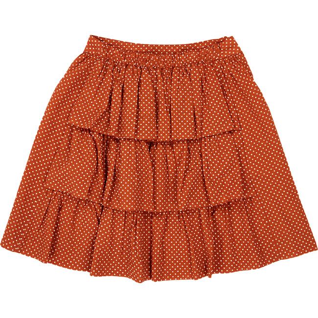 Flounder Skirt, Rust Dot - Skirts - 2