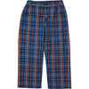 Barnacle Trousers, Blue Check - Pants - 1 - thumbnail