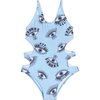 Curves Ahead One Piece, Light Blue - One Pieces - 1 - thumbnail