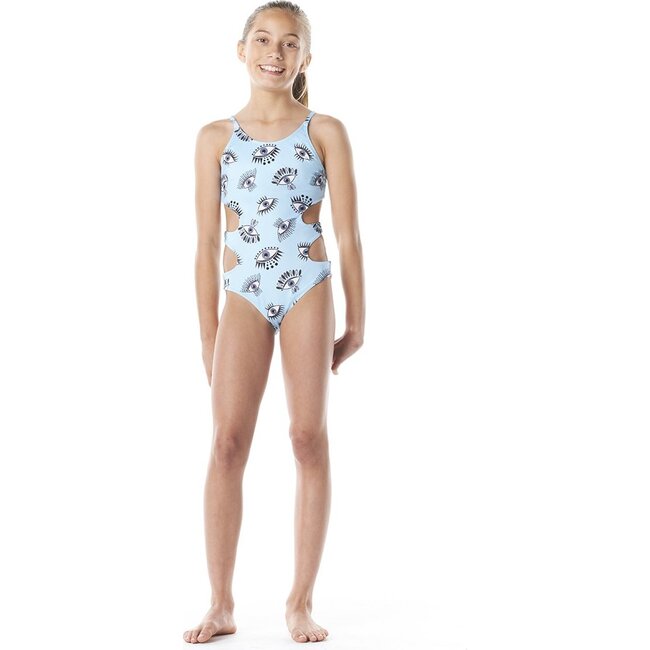 Curves Ahead One Piece, Light Blue - One Pieces - 2
