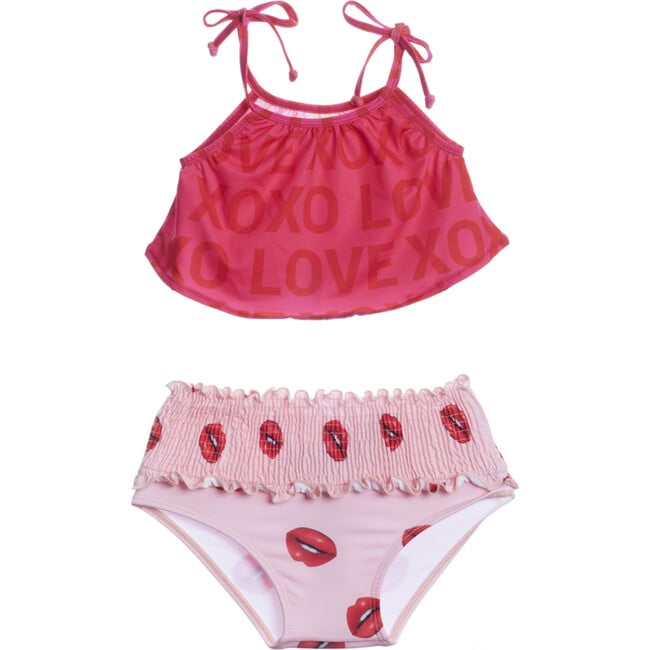 Baby Cakes, XOXO Print - One Pieces - 1