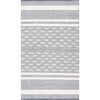 Striped Kilim Asher Rug, Navy/Cream - Rugs - 1 - thumbnail