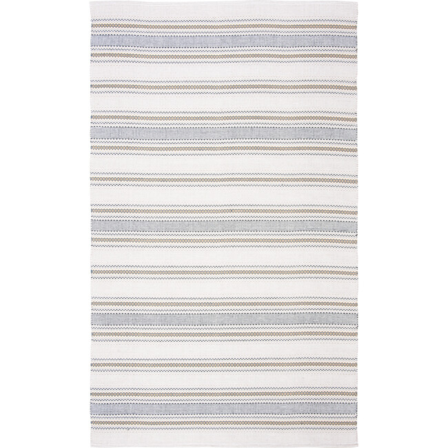 Montauk Lachlan Rug, Grey/Navy