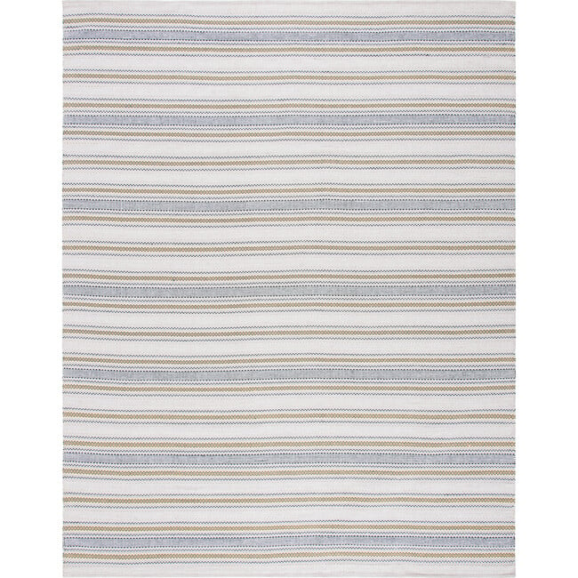 Montauk Lachlan Rug, Grey/Navy - Rugs - 3