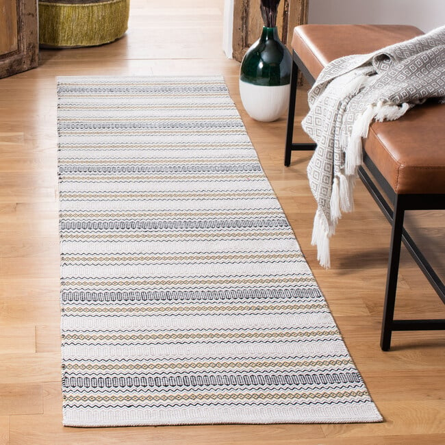 Montauk Lachlan Rug, Grey/Navy - Rugs - 6