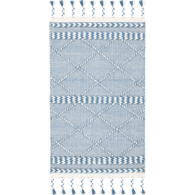 Casablanca Adalyn Rug, Blue/Cream - Rugs - 5