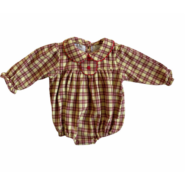 Marlow Romper, Mustard - Rompers - 1