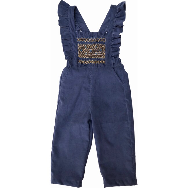 Lucy Jumper, Blue Cord - Jumpsuits - 1