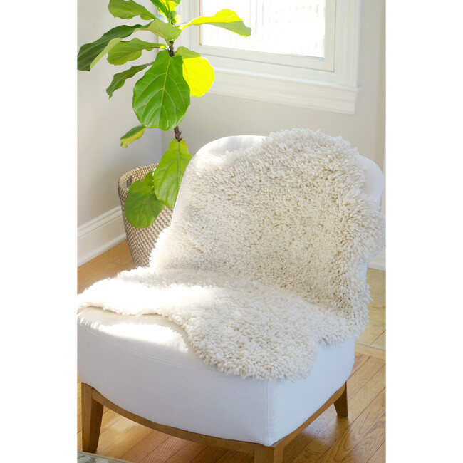 Nothing to Hide Wool Rug, Ivory - Rugs - 3