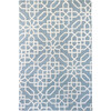 Atrium Wool Rug, Blue - Rugs - 1 - thumbnail
