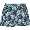 Men's Aznar Band Swim Trunks, Long - Swim Trunks - 1 - thumbnail