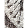 Leaf Wool Rug, Taupe - Rugs - 4