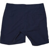 Men's Navy Band Swim Trunks, Mid - Swim Trunks - 2
