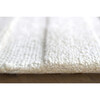 Pure Stripe Wool Rug, Ivory - Rugs - 5