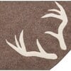 Christmas Tree Skirt, Antlers on Grey - Tree Skirts - 3