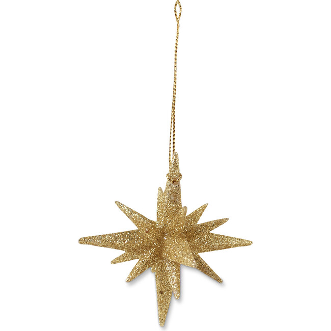 Gold Sparkle Moravian Stars, Set of 6 - Accents - 1