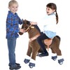 Chocolate Brown Horse, Small - Ride-On - 2