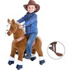 Brown Horse, Medium - Ride-On - 2 - thumbnail